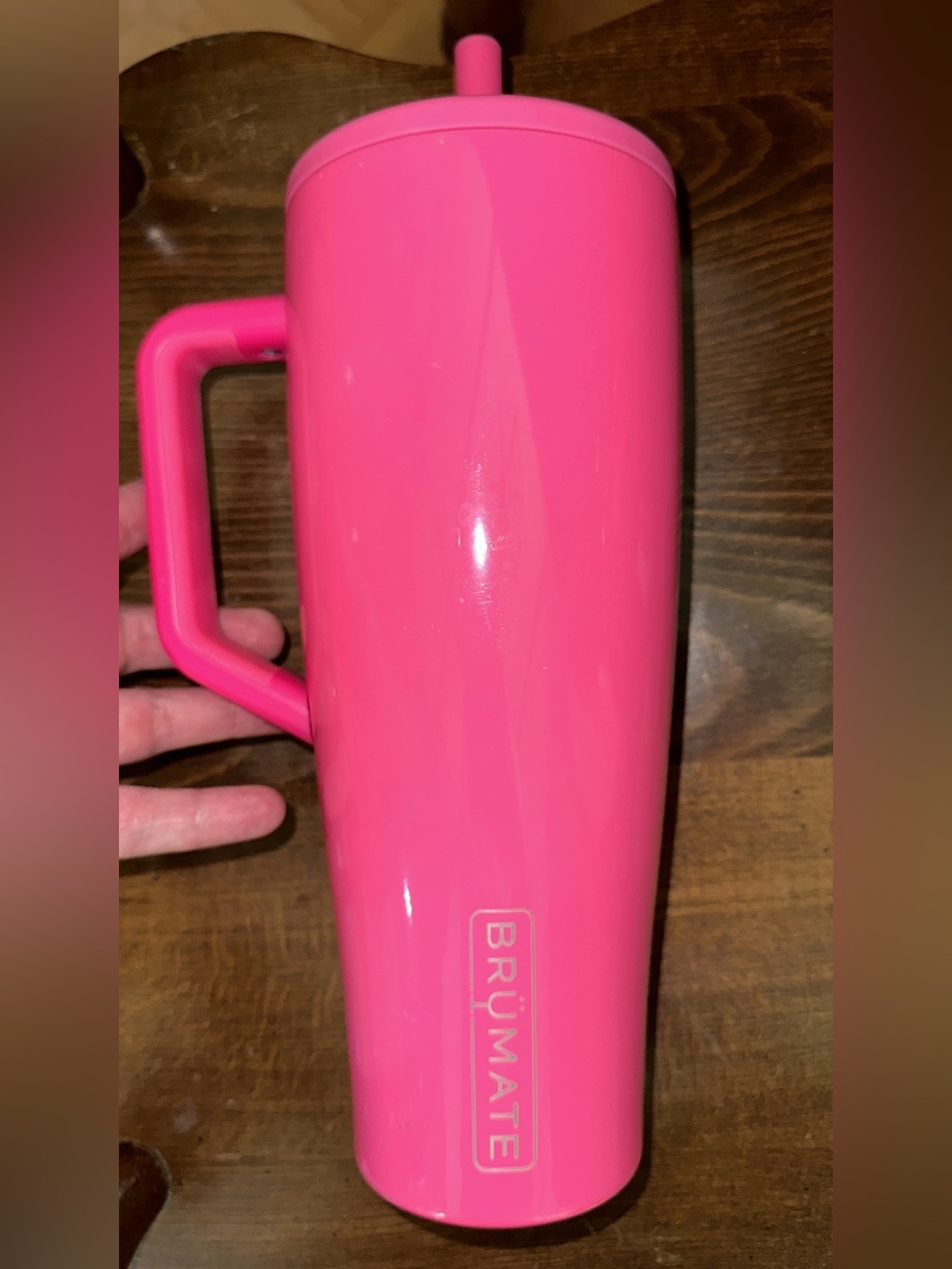 Pink 40oz Brumate Tumbler